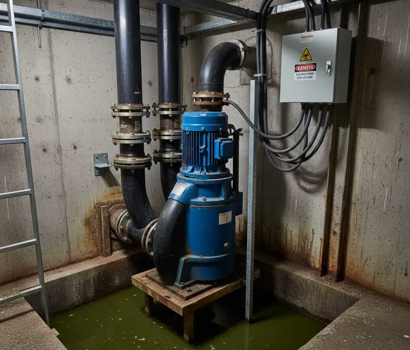 sewage pump maintenance (2)